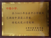 藝術節(jié)二等獎